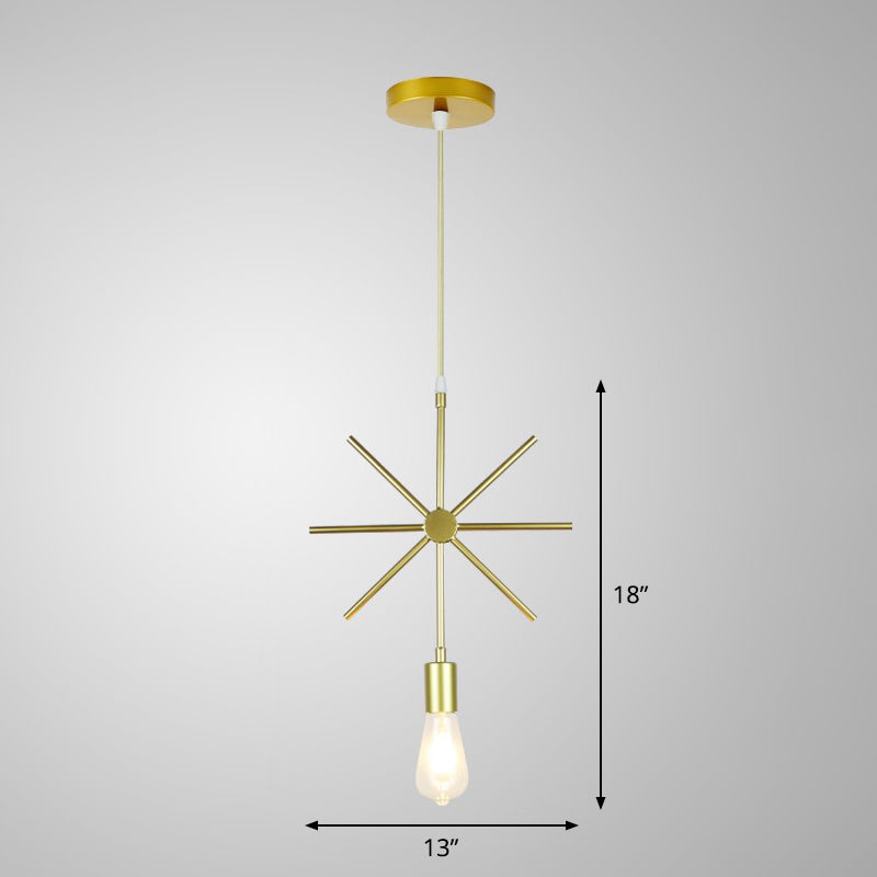 Gold Cage Frame Pendant Ceiling Light Nordic Metal 1 Bulb Dining Room Suspension Light Clearhalo 'Art Deco Pendants' 'Cast Iron' 'Ceiling Lights' 'Ceramic' 'Crystal' 'Industrial Pendants' 'Industrial' 'Metal' 'Middle Century Pendants' 'Pendant Lights' 'Pendants' 'Tiffany' Lighting' 2462474