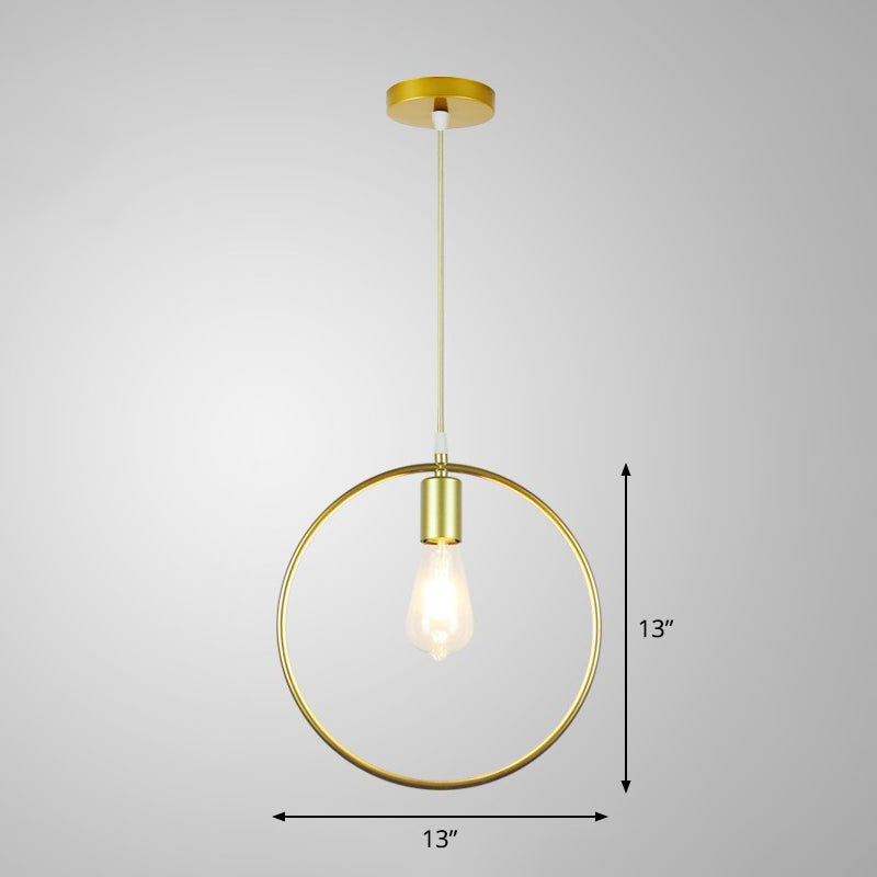 Gold Cage Frame Pendant Ceiling Light Nordic Metal 1 Bulb Dining Room Suspension Light Clearhalo 'Art Deco Pendants' 'Cast Iron' 'Ceiling Lights' 'Ceramic' 'Crystal' 'Industrial Pendants' 'Industrial' 'Metal' 'Middle Century Pendants' 'Pendant Lights' 'Pendants' 'Tiffany' Lighting' 2462482