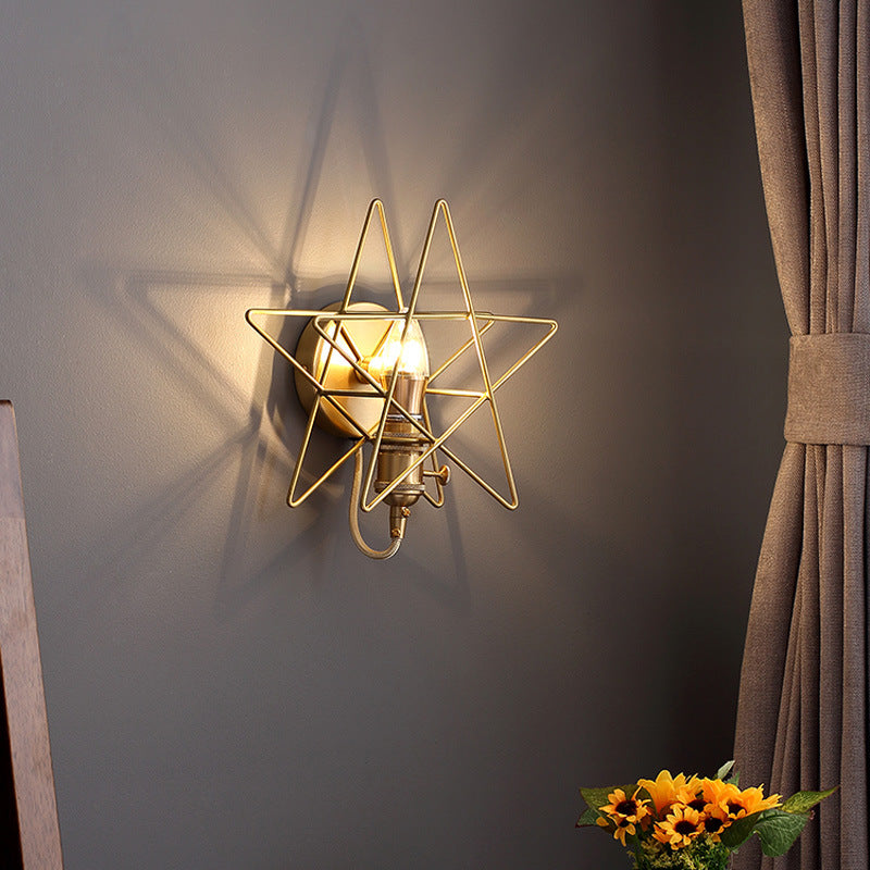 Star on sale sconce light