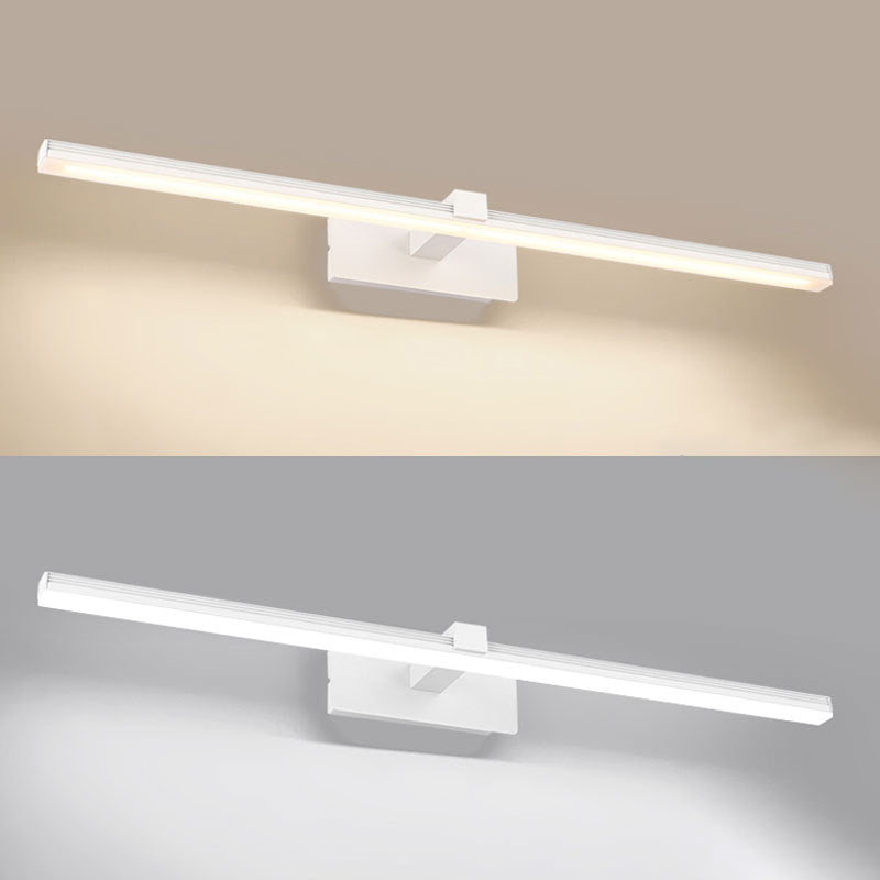 Stick Shape Bathroom Vanity Lighting Acrylic Minimalist LED Wall Mount Light Fixture Clearhalo 'Modern wall lights' 'Modern' 'Vanity Lights' 'Wall Lights' Lighting' 2467337