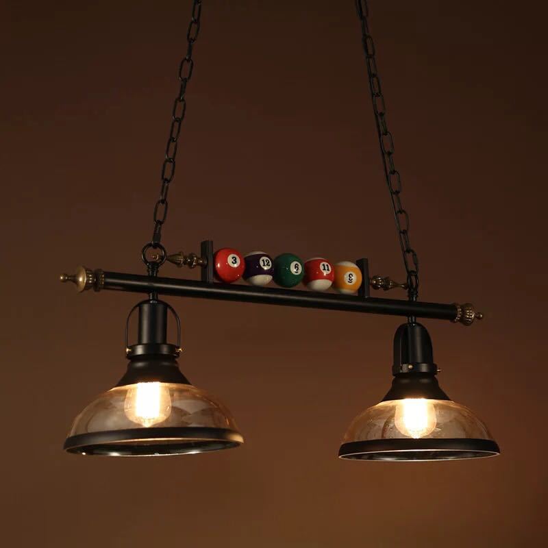 Bowl Shade Billiards Light Industrial Style Metal Island Light Fixture for Restaurant Clearhalo 'Ceiling Lights' 'Island Lights' Lighting' 2467808