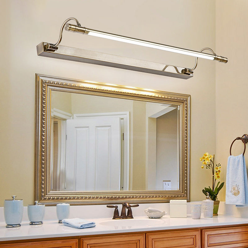 Curved vanity online light