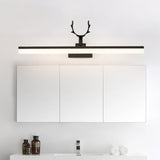 Linear LED Vanity Mirror Light Country Style Acrylic Adjustable Wall Sconce Lighting Clearhalo 'Vanity Lights' 'Wall Lights' Lighting' 2468641