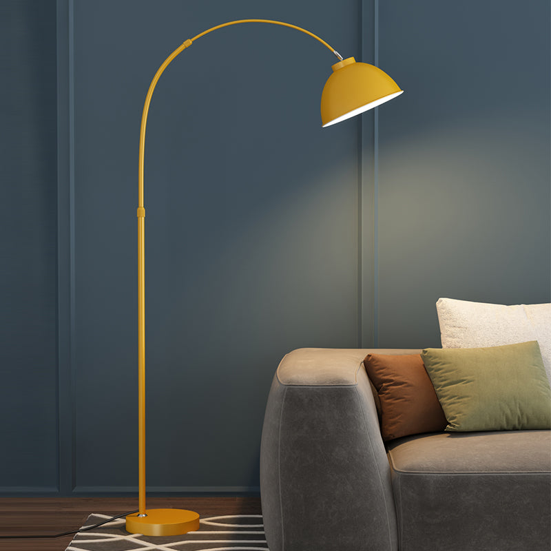 Yellow deals floor lamps