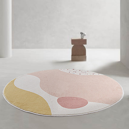 Trendy Color Block Rug Multi Colored Polyster Area Carpet Anti-Slip Backing Pet Friendly Easy Care Indoor Rug for Decoration Clearhalo 'Area Rug' 'Rug' 2479965