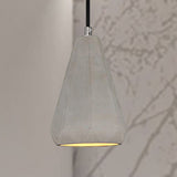 Gray Conical Pendant Light Industrial Stylish Cement 1 Light Kitchen Hanging Light Clearhalo 'Ceiling Lights' 'Modern Pendants' 'Modern' 'Pendant Lights' 'Pendants' Lighting' 249693