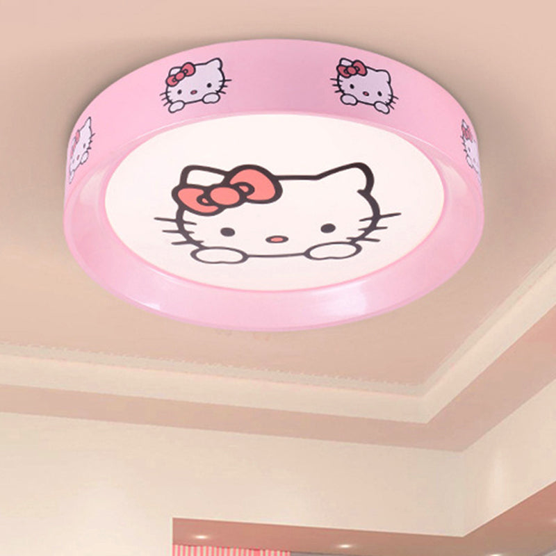 Cartoon Round Flush Mount Ceiling Light Acrylic Ceiling Light for Kindergarten Clearhalo 'Ceiling Lights' 'Close To Ceiling Lights' 'Close to ceiling' 'Flush mount' Lighting' 251568