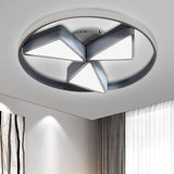 Nordic Circle Flush Ceiling Light Fixture Acrylic Ceiling Light Fixture for Dining Room Clearhalo 'Ceiling Lights' 'Close To Ceiling Lights' 'Close to ceiling' 'Flush mount' Lighting' 251616