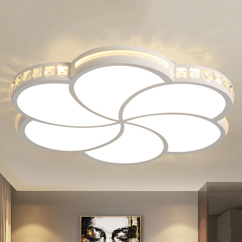 Living Room Blossom Flush Mount Ceiling Fixture Acrylic Art Deco Ceiling Light Fixture Clearhalo 'Ceiling Lights' 'Close To Ceiling Lights' 'Close to ceiling' 'Flush mount' Lighting' 251787