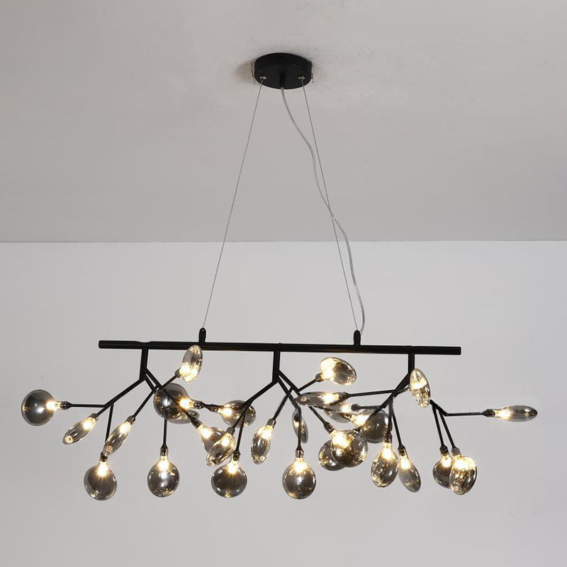 Island Lighting Contemporary Branch Metal Pendant with Round Canopy for Bedroom 27 Clearhalo 'Ceiling Lights' 'Island Lights' Lighting' 2549989
