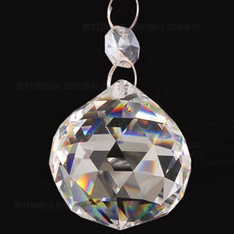 Candle Crystal Orb Chandelier Light Traditional 6 Heads Dining Room Hanging Ceiling Light in Gold Clearhalo 'Ceiling Lights' 'Chandeliers' Lighting' options 255285