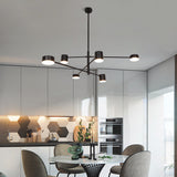 Sputnik Chandelier Light Fixture Contemporary Metal Pendant Light Fixture for Living Room Clearhalo 'Ceiling Lights' 'Chandeliers' 'Modern Chandeliers' 'Modern' Lighting' 2562943