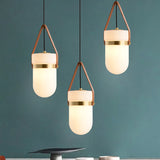 Cylinder Pendant Lamp Contemporary White Glass 1 Head Bedroom Hanging Ceiling Fixture Clearhalo 'Ceiling Lights' 'Glass shade' 'Glass' 'Modern Pendants' 'Modern' 'Pendant Lights' 'Pendants' Lighting' 257184