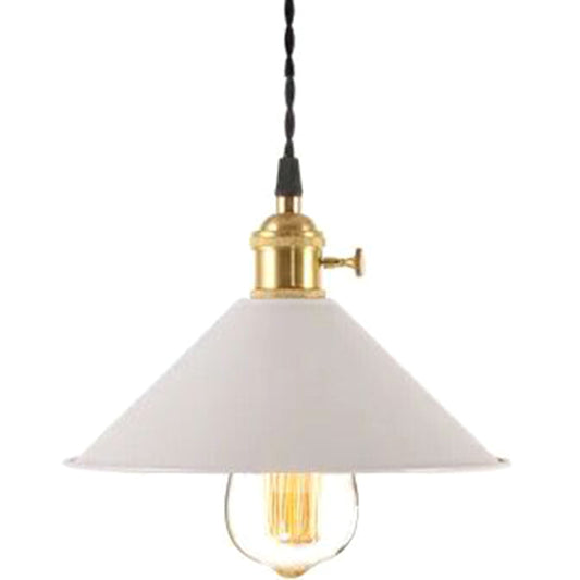 Nordic Industrial Umbrella Pendant Light Metal Colorful Macarons 1-Light Pendant Lighting White Clearhalo 'Art Deco Pendants' 'Cast Iron' 'Ceiling Lights' 'Ceramic' 'Crystal' 'Industrial Pendants' 'Industrial' 'Metal' 'Middle Century Pendants' 'Pendant Lights' 'Pendants' 'Tiffany' Lighting' 2579355