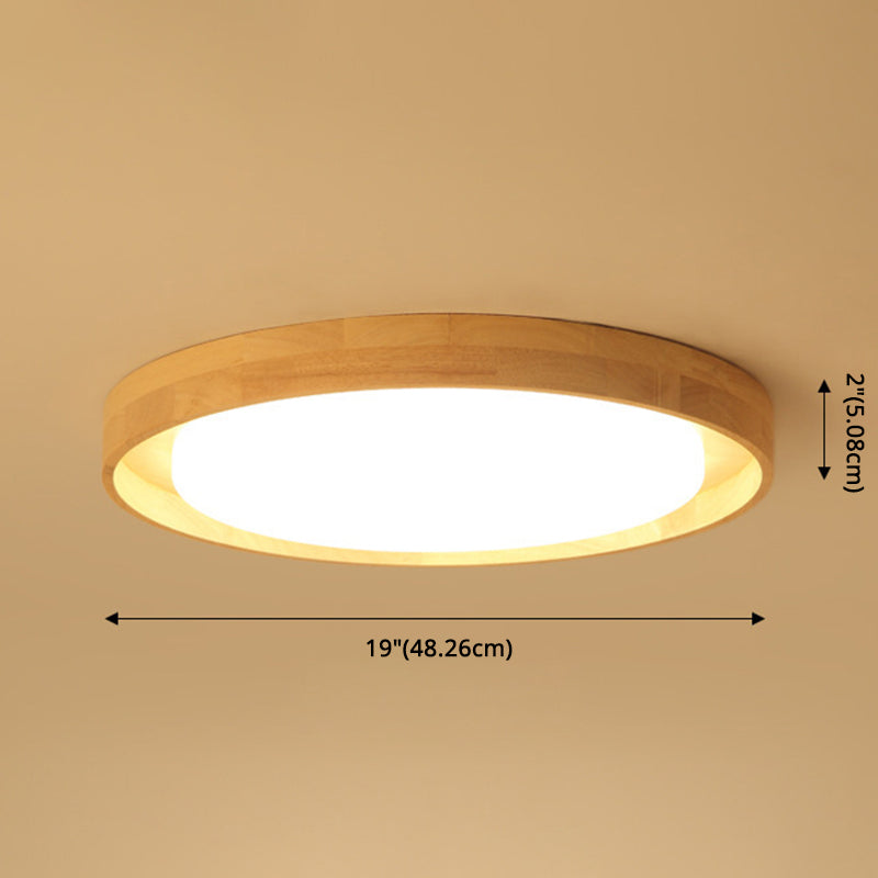 Circle Semi Flush Mount Light Fixture Ultra-Contemporary Acrylic Ceiling Light Fixture for Bedroom Clearhalo 'Ceiling Lights' 'Close To Ceiling Lights' 'Close to ceiling' 'Flush mount' Lighting' 2589521