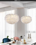 Heart Bedroom Hanging Ceiling Light Metal Nordic Style Hanging Pendant Lamp in White Clearhalo 'Ceiling Lights' 'Pendant Lights' 'Pendants' Lighting' 2602726