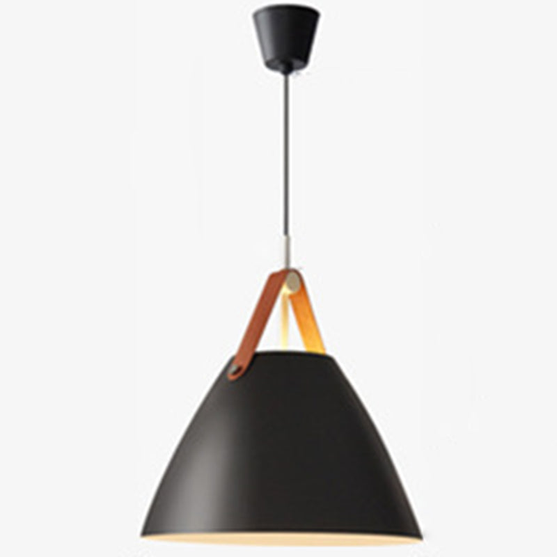 Conical Pendant Lighting Fixture Minimalist Metal Hanging Pendant Lamp for Dinning Room Clearhalo 'Ceiling Lights' 'Pendant Lights' 'Pendants' Lighting' 2602868