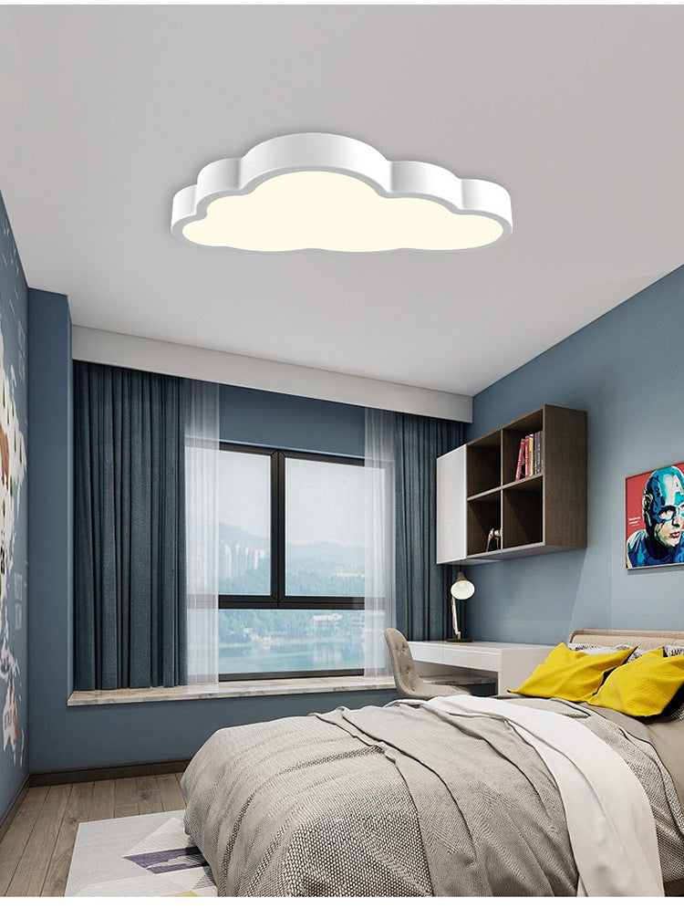 Cloud Bedroom Flush Mounted Ceiling Light Acrylic LED Modern Flush Ceiling Light Clearhalo 'Ceiling Lights' 'Close To Ceiling Lights' 'Lighting' 2603134