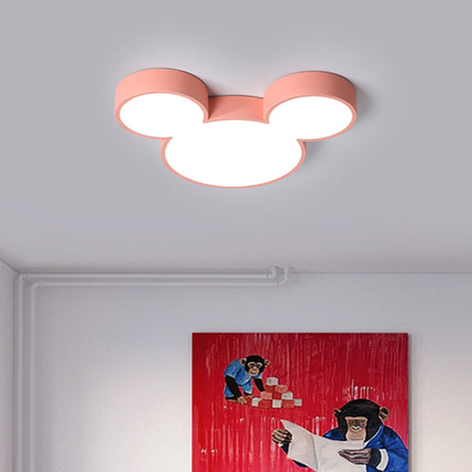 Cartoon Close To Ceiling Lighting Fixture Modern Acrylic LED Flush Mounted Ceiling Light Clearhalo 'Ceiling Lights' 'Close To Ceiling Lights' 'Lighting' 2603135