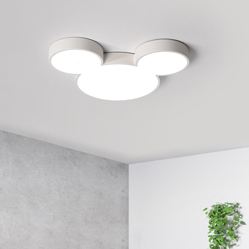 Cartoon Close To Ceiling Lighting Fixture Modern Acrylic LED Flush Mounted Ceiling Light Clearhalo 'Ceiling Lights' 'Close To Ceiling Lights' 'Lighting' 2603138