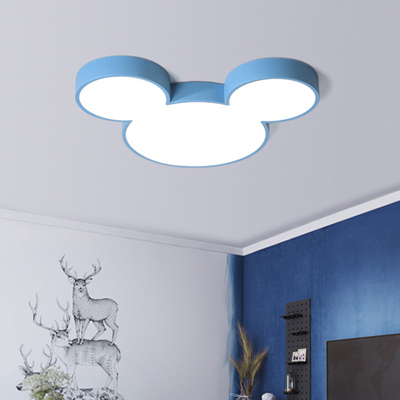 Cartoon Close To Ceiling Lighting Fixture Modern Acrylic LED Flush Mounted Ceiling Light Clearhalo 'Ceiling Lights' 'Close To Ceiling Lights' 'Lighting' 2603140