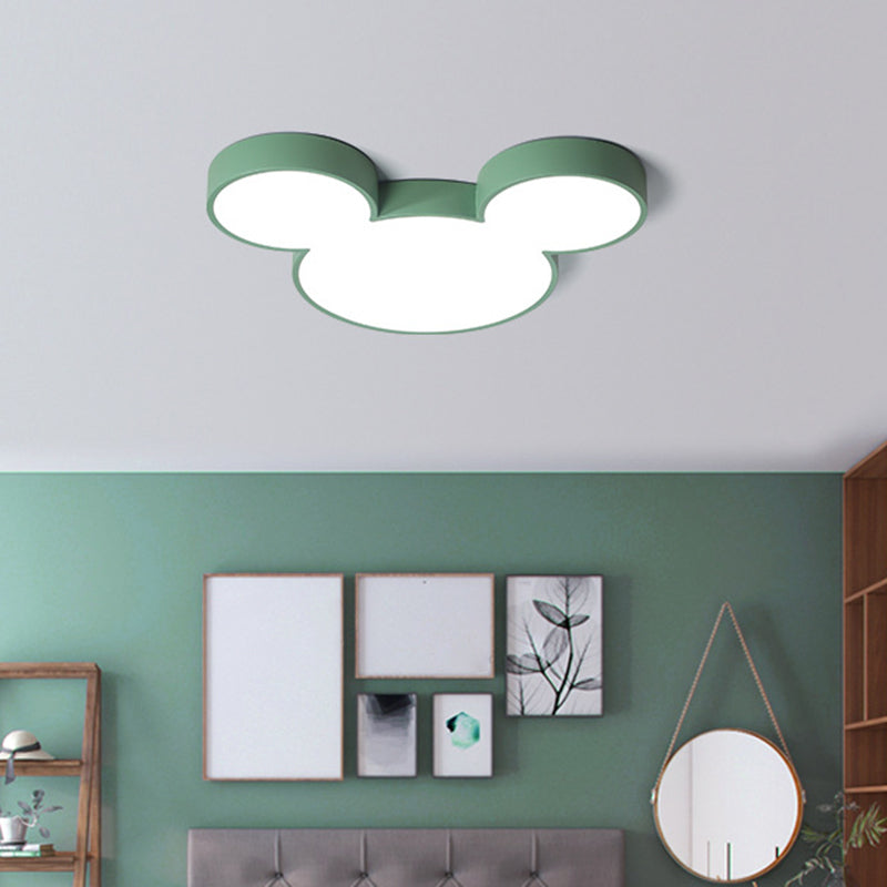 Cartoon Close To Ceiling Lighting Fixture Modern Acrylic LED Flush Mounted Ceiling Light Clearhalo 'Ceiling Lights' 'Close To Ceiling Lights' 'Lighting' 2603144