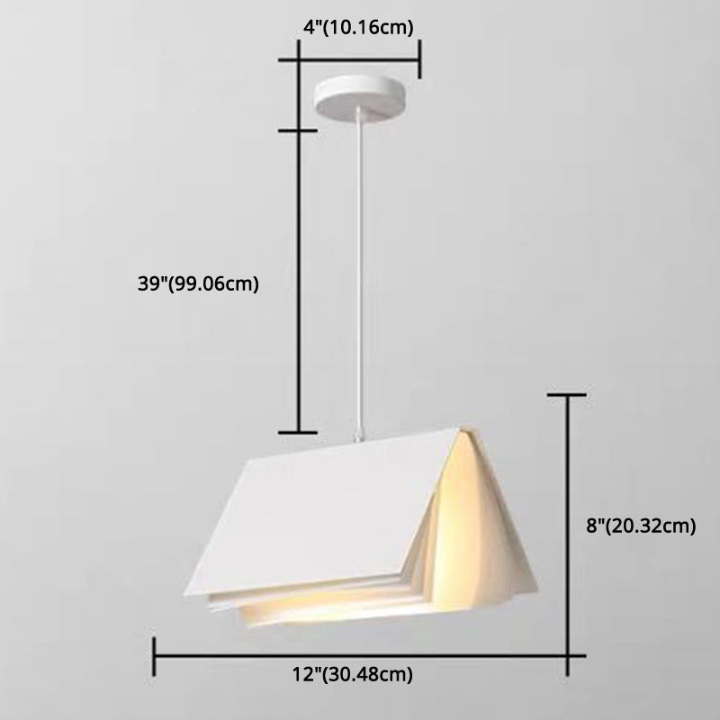 Rectangle Pendant Light Fixture Modern Style Metal Dinning Room Suspension Pendant Clearhalo 'Ceiling Lights' 'Pendant Lights' 'Pendants' Lighting' 2604132