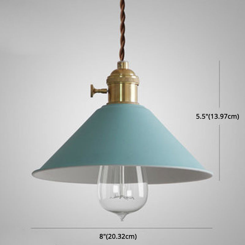 Tapered Dinning Room Pendant Lighting Fixture Metal Modern Style Hanging Pendant Lamp Clearhalo 'Ceiling Lights' 'Pendant Lights' 'Pendants' Lighting' 2604186