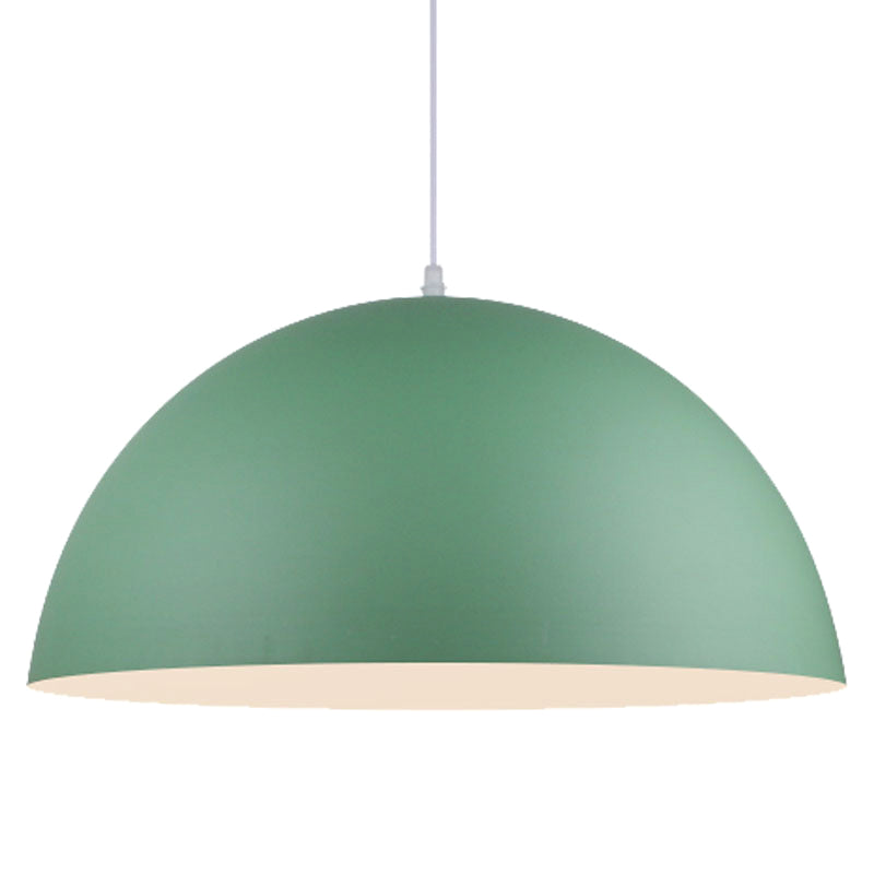 Contemporary Dome Pendant Lighting Fixture Metal Dinning Room Hanging Pendant Light Clearhalo 'Ceiling Lights' 'Pendant Lights' 'Pendants' Lighting' 2604296