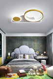 Cloud and Circle Bedroom Flush Ceiling Light Fixture Acrylic LED Simplicity Ceiling Mounted Fixture Clearhalo 'Ceiling Lights' 'Close To Ceiling Lights' 'Lighting' 2605021