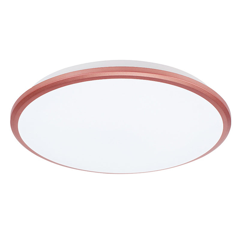 Super-thin Round Flush Mount Light Fixtures 1 Light Acrylic Contemporary Ceiling Lights Flush Mount Clearhalo 'Ceiling Lights' 'Close To Ceiling Lights' 'Lighting' 2605548