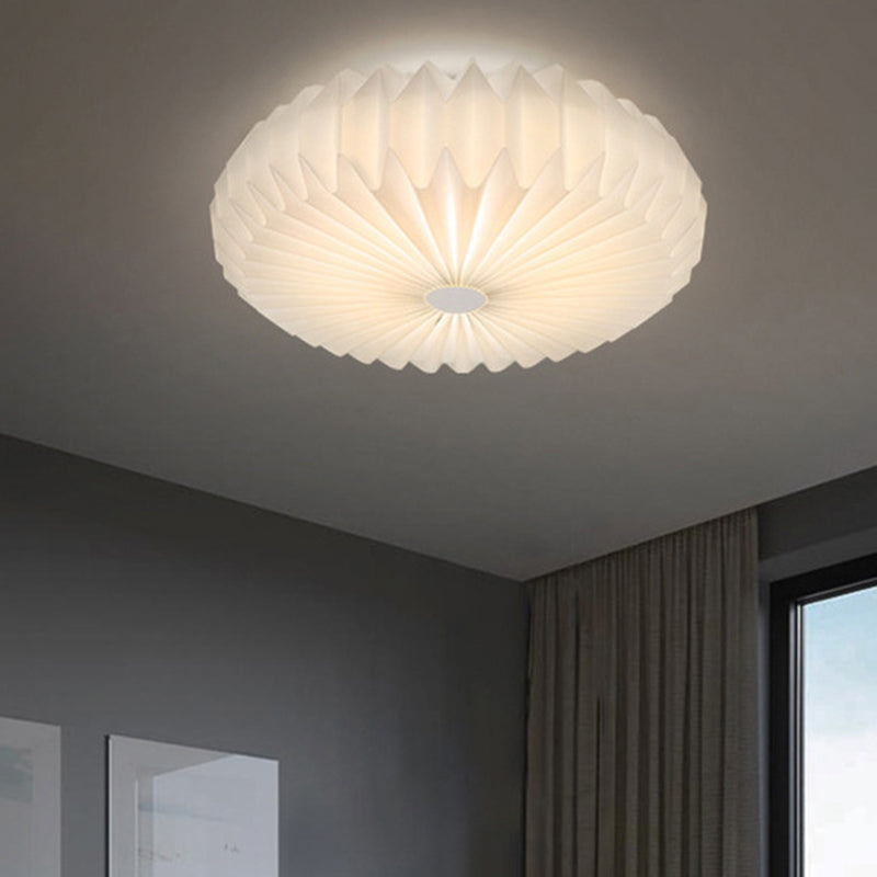 Flower Flush Mount Ceiling Light Contemporary Acrylic Ceiling Mount Light Fixture for Bedroom White Clearhalo 'Ceiling Lights' 'Close To Ceiling Lights' 'Lighting' 2605588