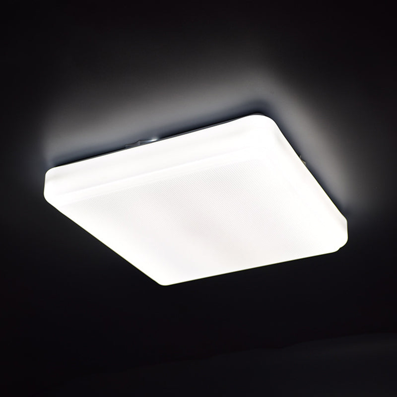 Square Flush Mount Ceiling Light Simplicity Acrylic Ceiling Flush Mount for Living Room White Clearhalo 'Ceiling Lights' 'Close To Ceiling Lights' 'Lighting' 2605603