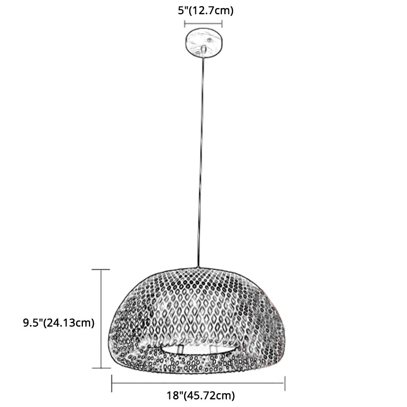 Double-Decker Bamboo Pendant Lights Milk White Glass Shade 1 Light Suspended Light for Restaurant Aisle Clearhalo 'Ceiling Lights' 'Pendant Lights' 'Pendants' Lighting' 2611929