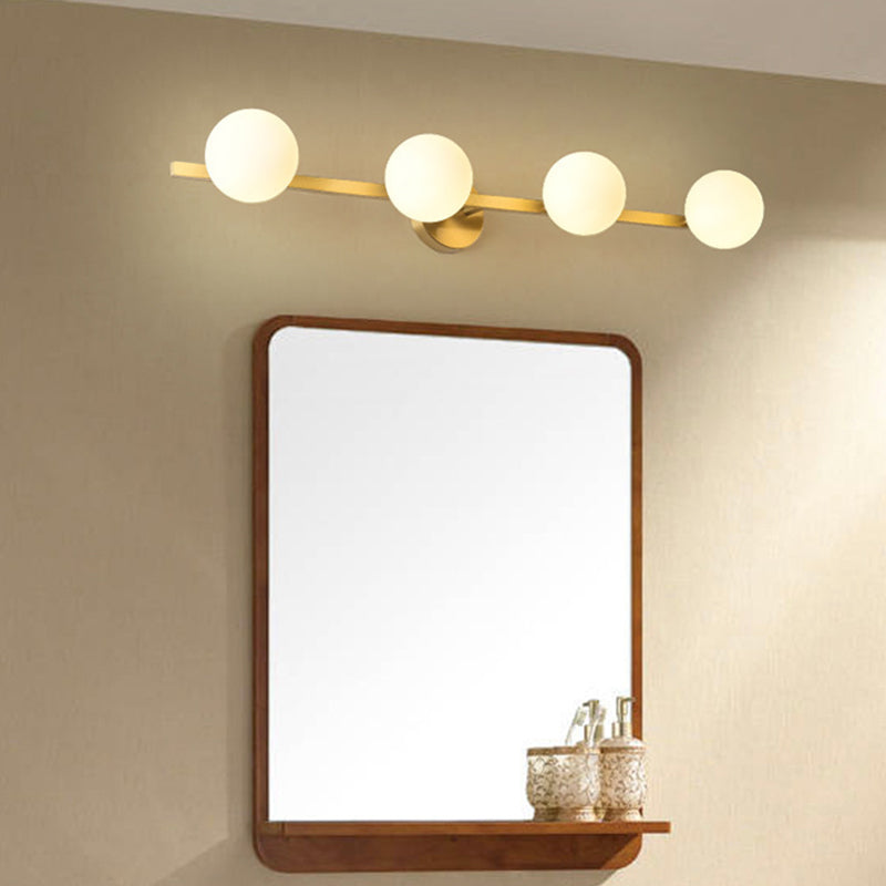 Personalized Vanity Wall Lights Modern LED Metal Vanity Lights for Bathroom Clearhalo 'Vanity Lights' 'Wall Lights' Lighting' 2617030