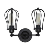 Vintage Double Vanity Lighting Industrial Style Wall Mounted Lamp for Bedroom Bathroom Clearhalo 'Vanity Lights' 'Wall Lights' Lighting' 2617183