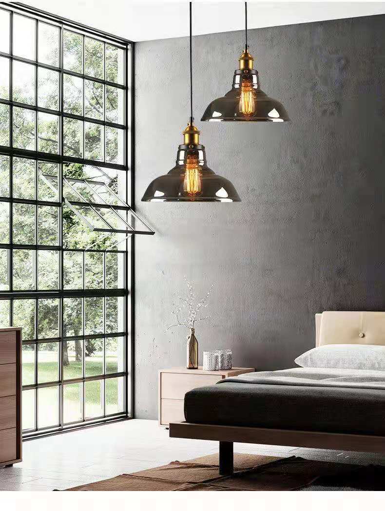 1 Light Hanging Pendant Lights Nordic Industrial Style Mirrored Glass Pendant Ceiling Lights Clearhalo 'Ceiling Lights' 'Pendant Lights' 'Pendants' Lighting' 2617500