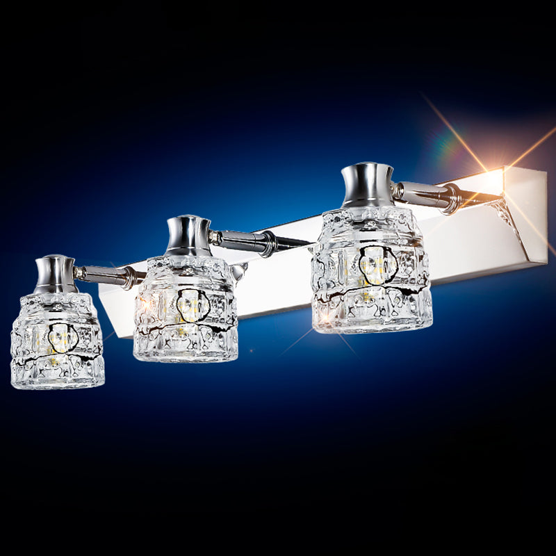 Armed Vanity Wall Light Fixtures Light Extravagance Retro Style Crystal Vanity Lights Clearhalo 'Vanity Lights' 'Wall Lights' Lighting' 2627414