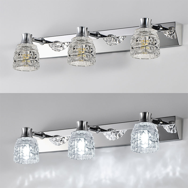 Armed Vanity Wall Light Fixtures Light Extravagance Retro Style Crystal Vanity Lights Clearhalo 'Vanity Lights' 'Wall Lights' Lighting' 2627421