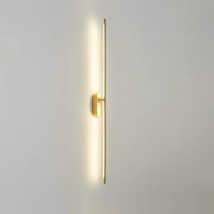 Linear Strip Wall Lighting Modern Metal Wall Mount Lamp for Bedroom ...