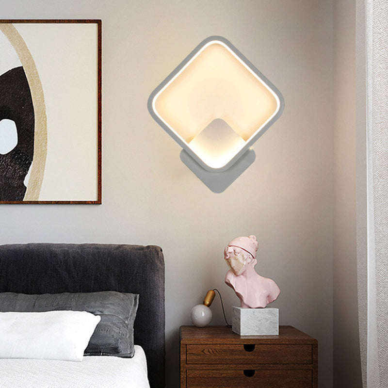 Ambient Lighting LED Wall Mount Lamp Nordic Line Wall Mount Lighting for Corridor Bedroom Clearhalo 'Wall Lamps & Sconces' 'Wall Lights' Lighting' 2627586