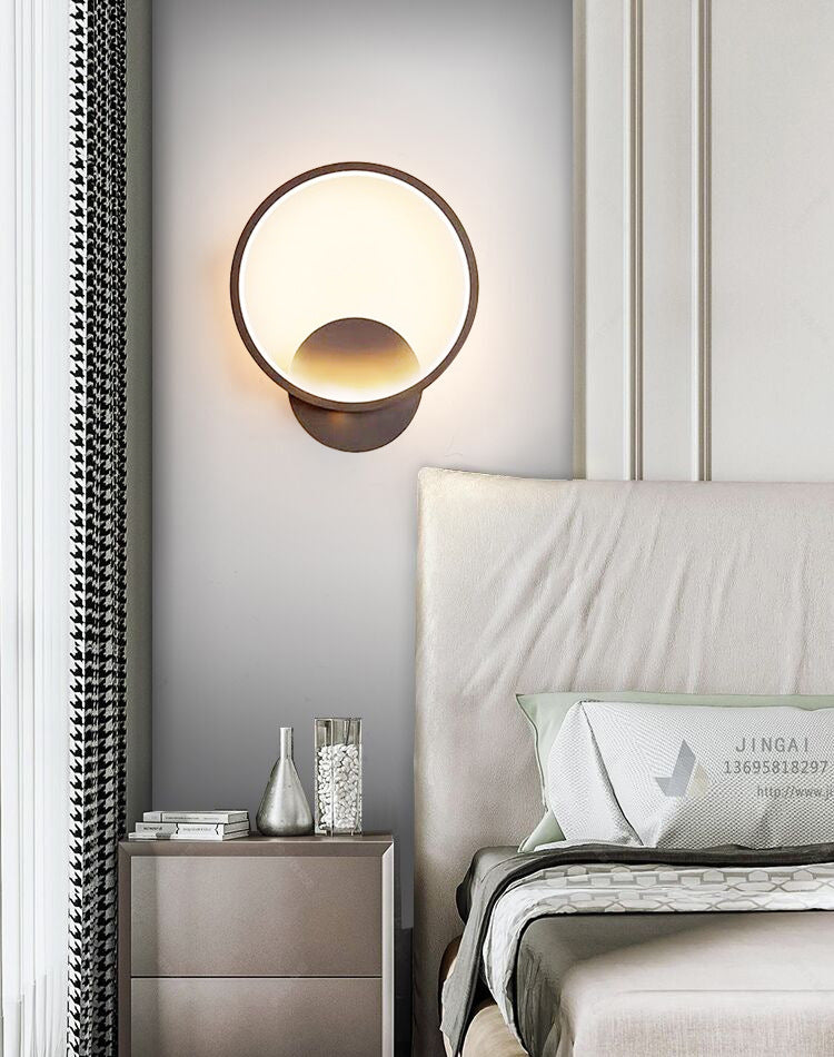 Ambient Lighting LED Wall Mount Lamp Nordic Line Wall Mount Lighting for Corridor Bedroom Clearhalo 'Wall Lamps & Sconces' 'Wall Lights' Lighting' 2627595