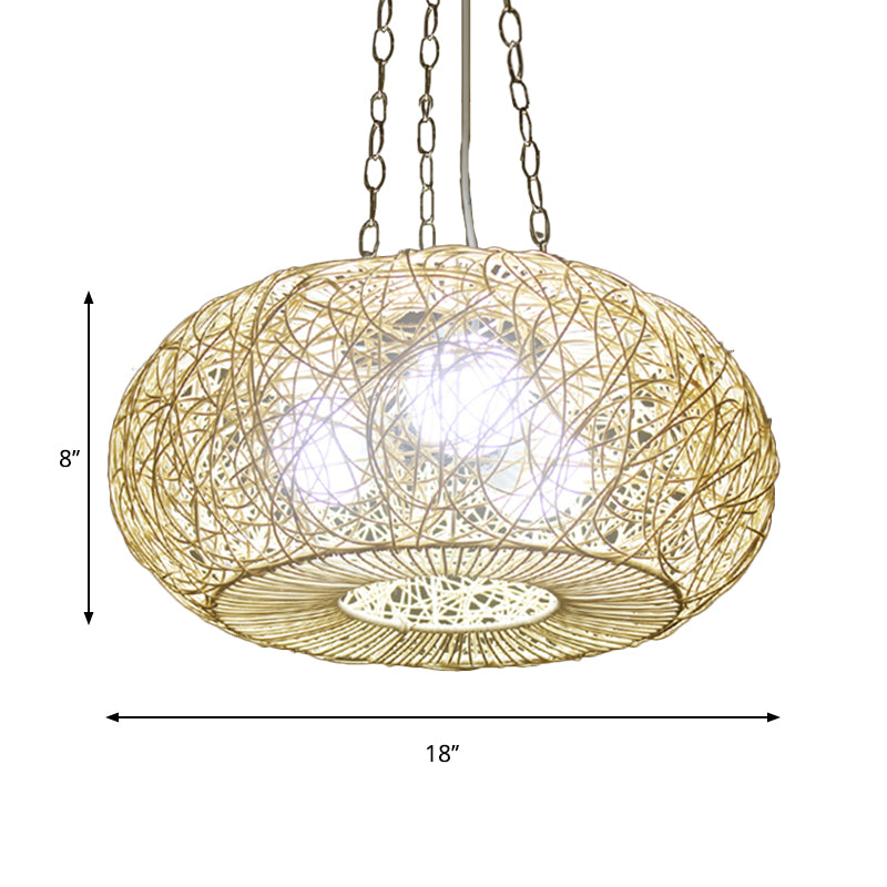 Modernist Lantern Hanging Light Rattan 1 Bulb Ceiling Pendant Lamp in Wood for Living Room Clearhalo 'Ceiling Lights' 'Modern Pendants' 'Modern' 'Pendant Lights' 'Pendants' Lighting' 274740