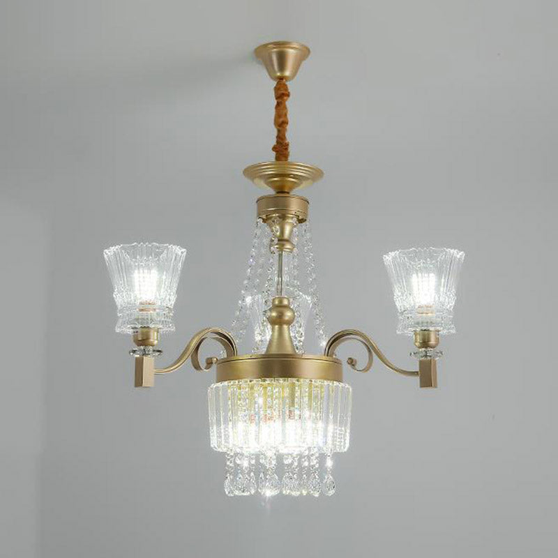 Sputnik Ceiling Chandelier Contemporary Crystal 11/13/15 Heads 37.5"/40.5"/41" Wide Satin Brass Hanging Light Clearhalo 'Ceiling Lights' 'Chandeliers' 'Modern Chandeliers' 'Modern' Lighting' 280694