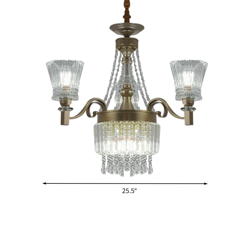 Sputnik Ceiling Chandelier Contemporary Crystal 11/13/15 Heads 37.5"/40.5"/41" Wide Satin Brass Hanging Light Clearhalo 'Ceiling Lights' 'Chandeliers' 'Modern Chandeliers' 'Modern' Lighting' 280698