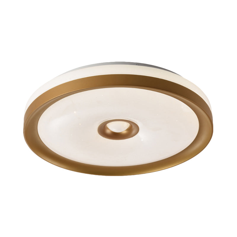 Macaron Grey/Pink/Brown Round Flush Light High Penetrated Acrylic LED Ceiling Mount Lamp in Third Gear Clearhalo 'Ceiling Lights' 'Close To Ceiling Lights' 'Close to ceiling' Lighting' 292309