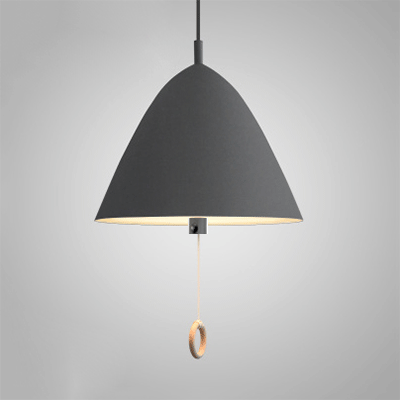 10.5"/13"/16" Wide 1 Head Umbrella Pendant Light with Cone Shade Modern Metal Hanging Lamp for Hotel Kitchen Grey Clearhalo 'Ceiling Lights' 'Modern Pendants' 'Modern' 'Pendant Lights' 'Pendants' Lighting' 2_0af36e05-10a5-4f58-9044-af5503633678