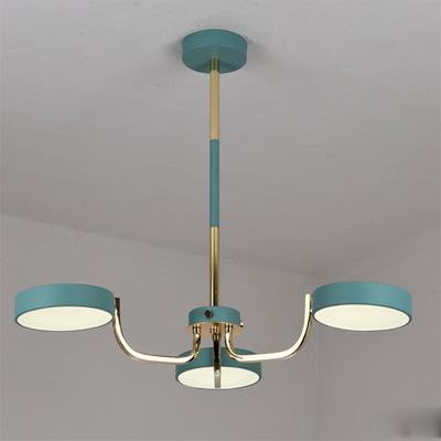 Oval Pendant Dining Room Hanging Lights Acrylic 3 Bulbs Modern style Pendant Lamps Green Clearhalo 'Ceiling Lights' 'Chandeliers' Lighting' options 31829_1f0a7e95-ddf0-4e16-a4da-5a393e48b4a1