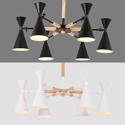 Modern Pendant Lights Metal 6 Lights Pendant Lamps for Living Room Clearhalo 'Ceiling Lights' 'Chandeliers' Lighting' options 32268