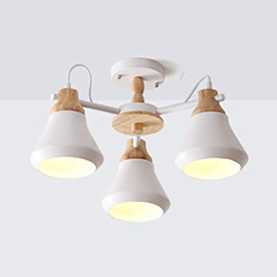 Tapered Shade Living Room Hanging Lamp Simple Hanging Pendant Lights White Clearhalo 'Ceiling Lights' 'Chandeliers' Lighting' options 32428_75a4dd0b-0412-4dfd-9ff1-9ed947c89bfc